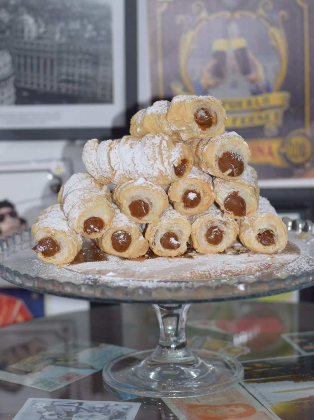 Cañoncitos de Dulce de Leche